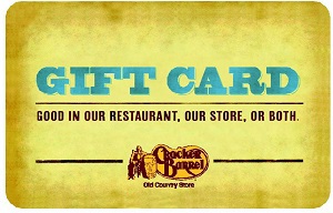 Cracker Barrel giftcard